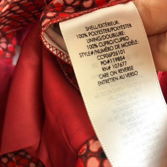 Alice + Olivia Red Wide Leg Jumpsuit - Picture 8 of 13